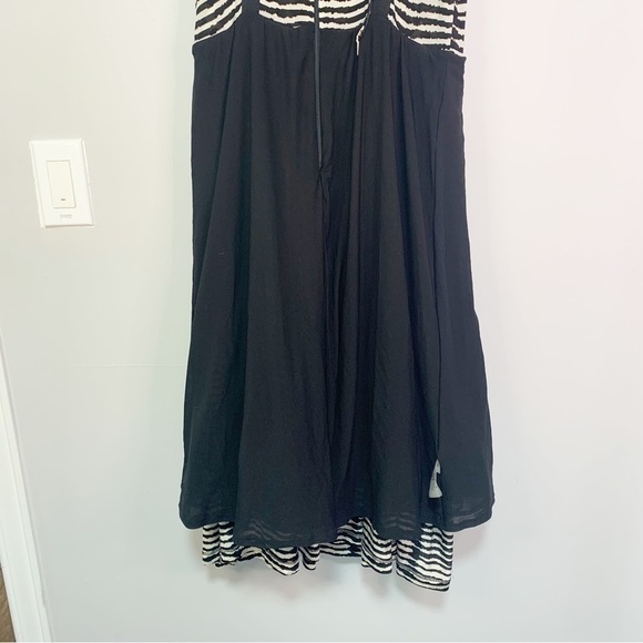 ANTHROPOLOGIE Tracy Reese Women's Brown Boho San Antonio Dress L - Picture 16 of 17